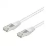 Wentronic Goobay CAT 5e kabel krosowy, SF/UTP, Biały, 50 m - Mieszanka miedzi CCA (93487)