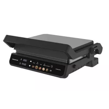 Grill elektryczny 2-w-1 Taurus Asteria Digital — 2000 W, regulowany termostat, nieprzywierająca powłoka, wyjmowana tacka ociekowa