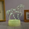 Manta SNL116RGB RGB Lampa dekoracyjna LED 3D z motywem koni