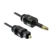 Toslink kabel audio DeLOCK 82876 2m Mini-TOSLINK Czarny