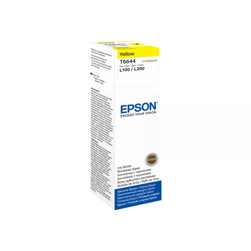 Epson T6644 Żółty atrament w butelce 70 ml