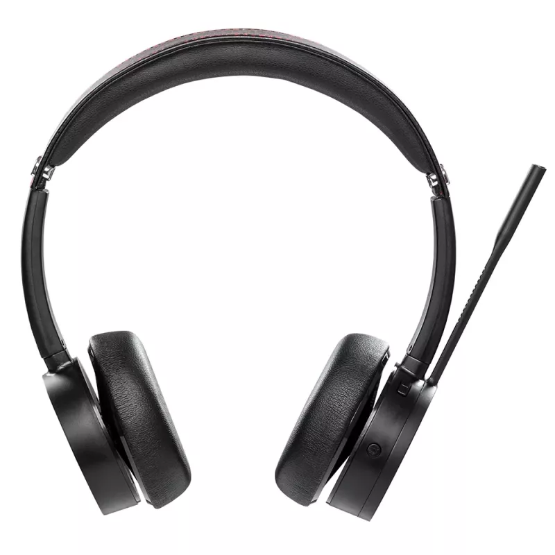 Zestaw słuchawkowy Tellur Voice Pro Wireless Call Center Headset Czarny TLL411007