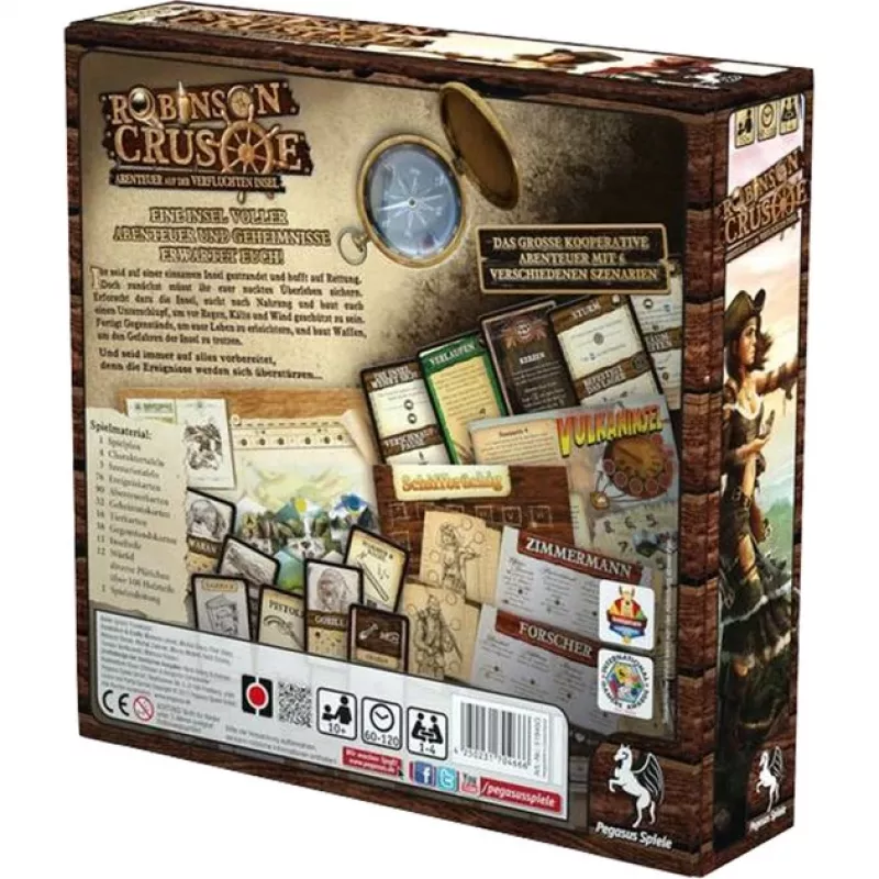 Robinson Crusoe - Przygoda na Przeklętej Wyspie, Gra Planszowa