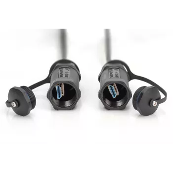 Digitus 4K HDMI AOC Opancerzony kabel połączeniowy 15m 14.4 Gbit/s