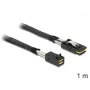 Kabel SAS DeLOCK 83389 1m Czarny