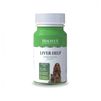 HOLISTA Liver help - suplementy dla psów i kotów - 90 tabletek
