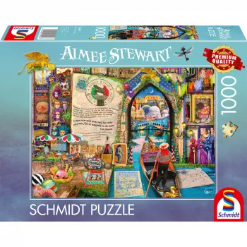 Puzzle schmidt spiele Aimee Stewart: Memories of Venice — 1000 elementów