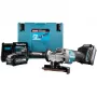 Makita GA013GM201 - Szlifierka kątowa - Akumulatorowa - 125 mm - 2 akumulatory, ładowarka w zestawie - 40 V (GA013GM201)