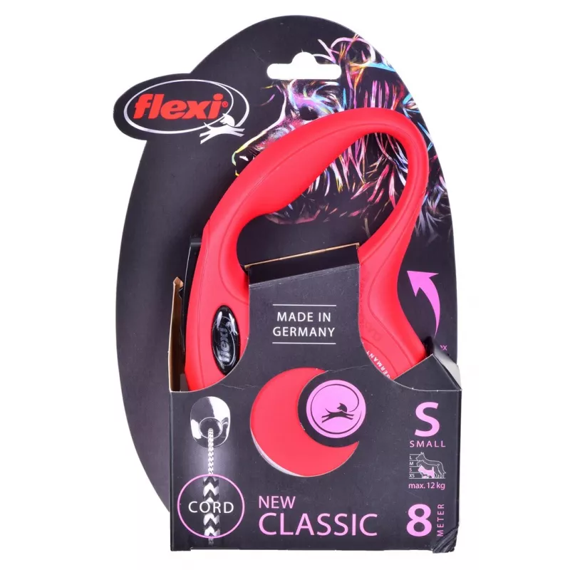 Flexi nowy Classic S 8 m Smycz automatyczna dla psa