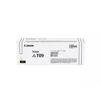 Kaseta z tonerem Canon TONER T09 Y 1 szt. Oryginalny Żółty