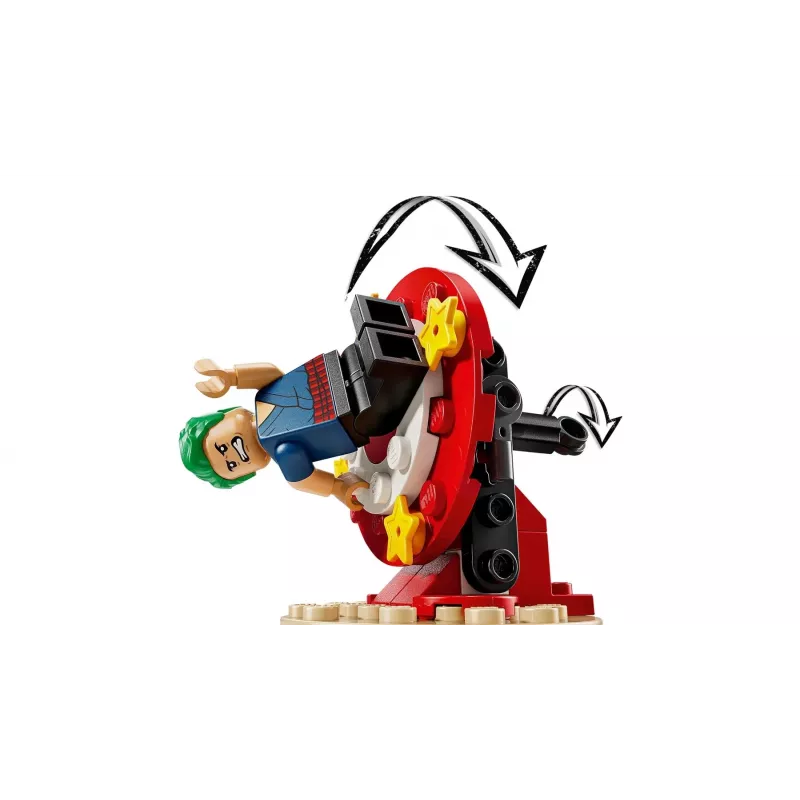 Klocki LEGO Namiot cyrkowy Błazna Buggy'ego 75637 — 573 elementy, 4 minifigurki, wiek 8+