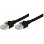 Tecline - Kabel krosowy - RJ-45 (M) do RJ-45 (M) - 1,5 m - S/UTP - CAT 5e - Snagless - Czarny (719015S)