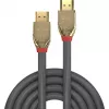 Lindy 5m Ultra High Speed HDMI kabel, Gold Line, 5 m, HDMI Type A (Standard), HDMI Type A (Standard), szary