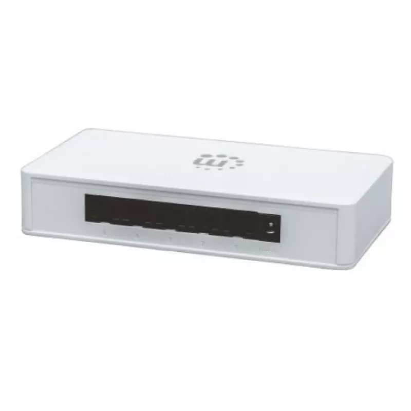 Manhattan 5-portowy przełącznik Gigabit Ethernet, rozmiar biurkowy, tworzywo sztuczne, IEEE 802.3az (Energy Efficient Ethernet), trzyletnia gwarancja, opakowanie