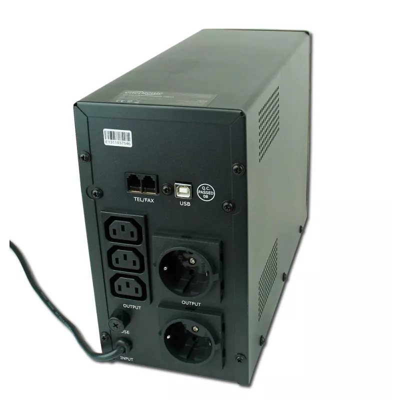 Gembird EG-UPS-033 zasilacz awaryjny (UPS) Line-Interactive 1200 VA 720 W 3 gniazda AC