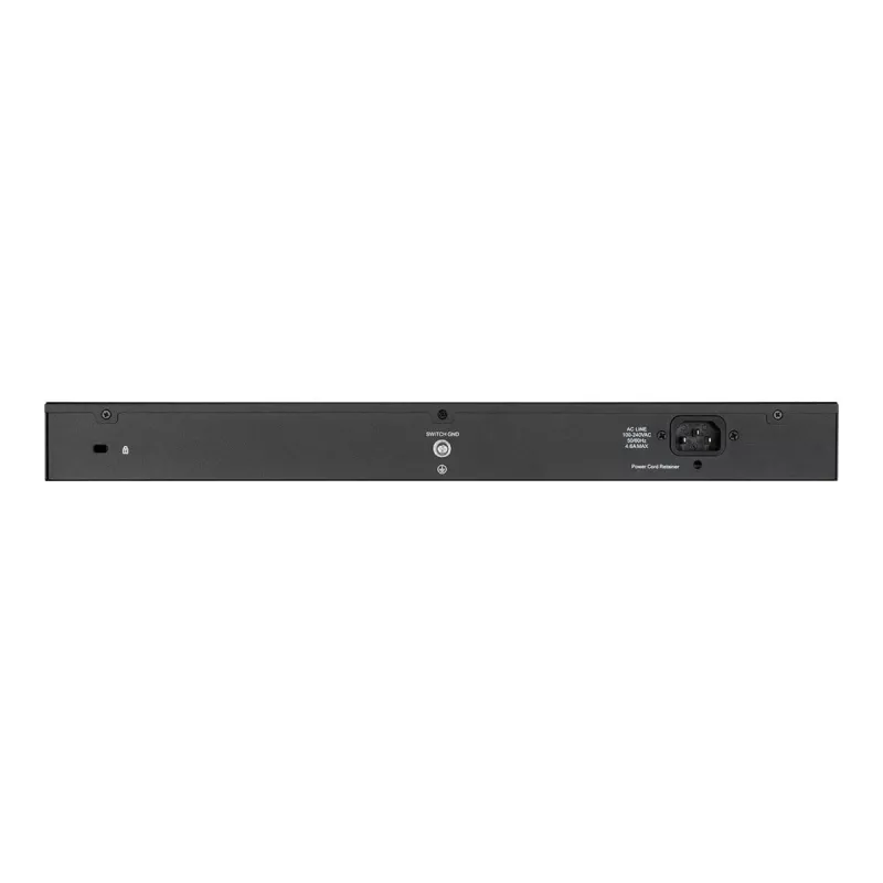 Przełącznik sieciowy D-Link DGS-1100-26MPV2/E zarządzalny L2 Gigabit Ethernet (10/100/1000) z zasilaniem przez Ethernet (PoE), czarny