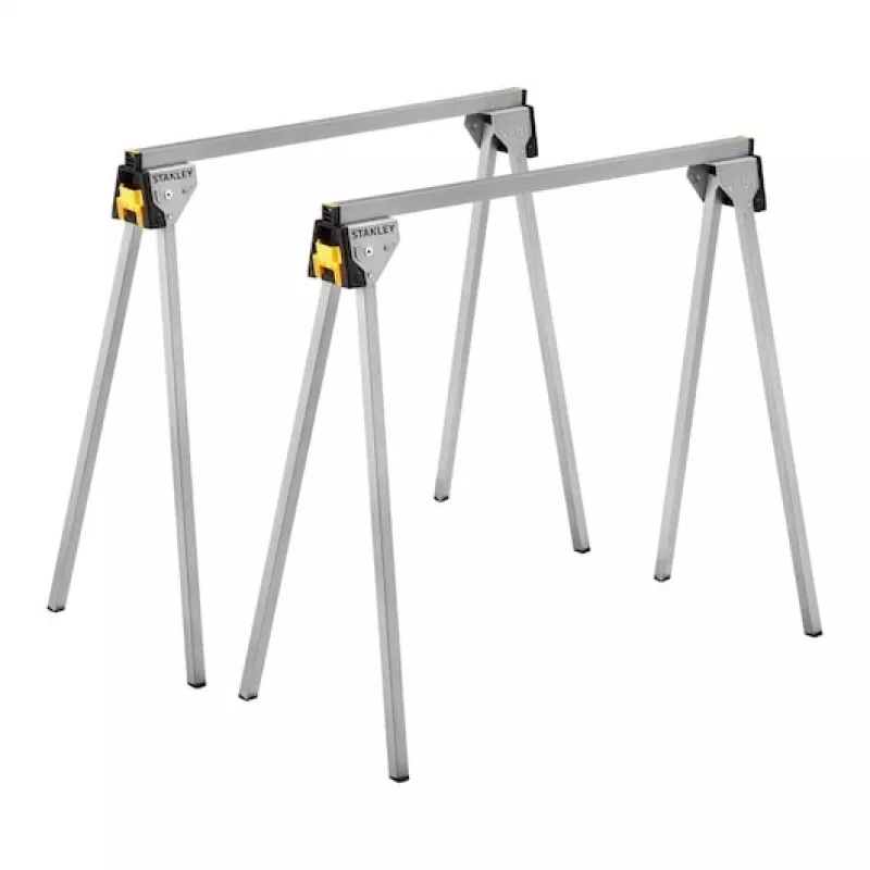 Stanley STST81337-1 składany metalowy zestaw kozłów, 2 szt.