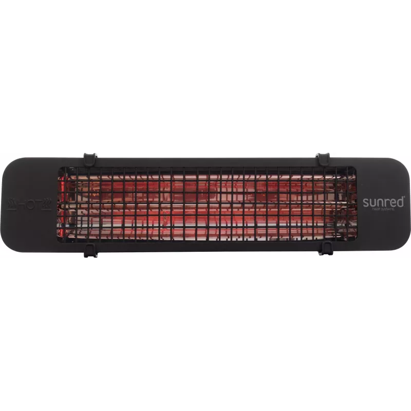 SUNRED | Grzejnik | RD-DARK-VIN25H, Dark Vintage wiszący | Na podczerwień | 2500 W | Czarny | IP44