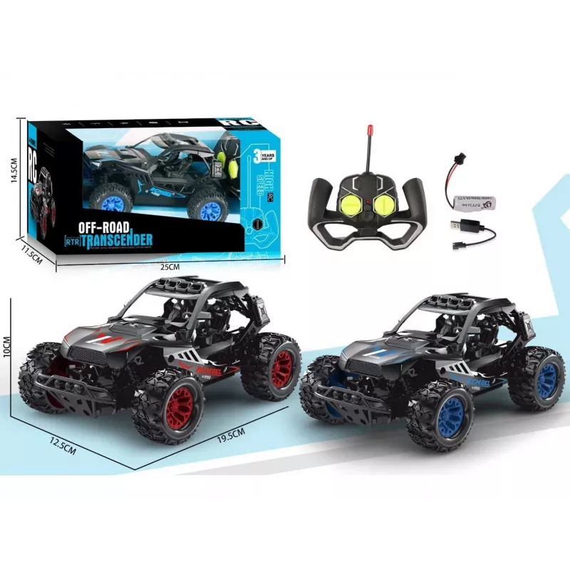 Samochód terenowy R/C Madej 27 MHz z ładowaniem USB