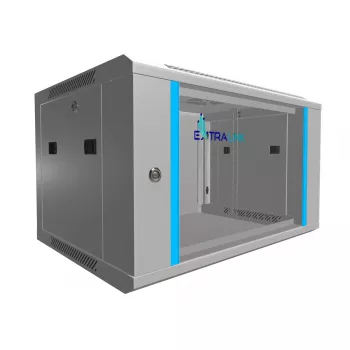 Szafa wisząca Extralink Extralink szafa rack 6U 600x450 szara