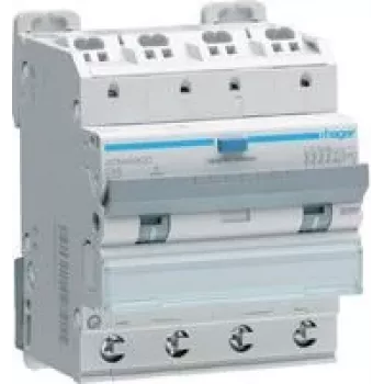 HAGER ADM466QC FI-LS 4P 6kA C-16A 30mA Type A QC/QB (ADM466QC)