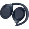 Słuchawki Sony WH1000XM4L.CE7, nauszne, przewodowe i bezprzewodowe (Bluetooth, USB-C), niebieskie, opaska nagłowna