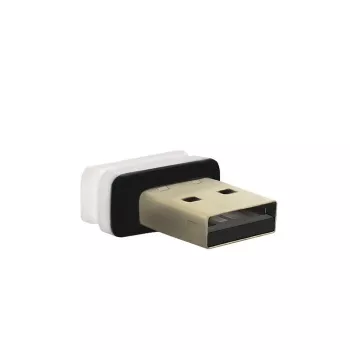 Qoltec - Karta sieciowa - USB 2.0 - 802.11b/g/n - Biały
