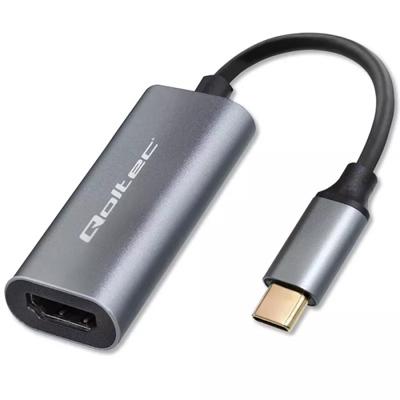 Adapter USB-C na HDMI 4K 60 Hz 32 AWG QOLTEC