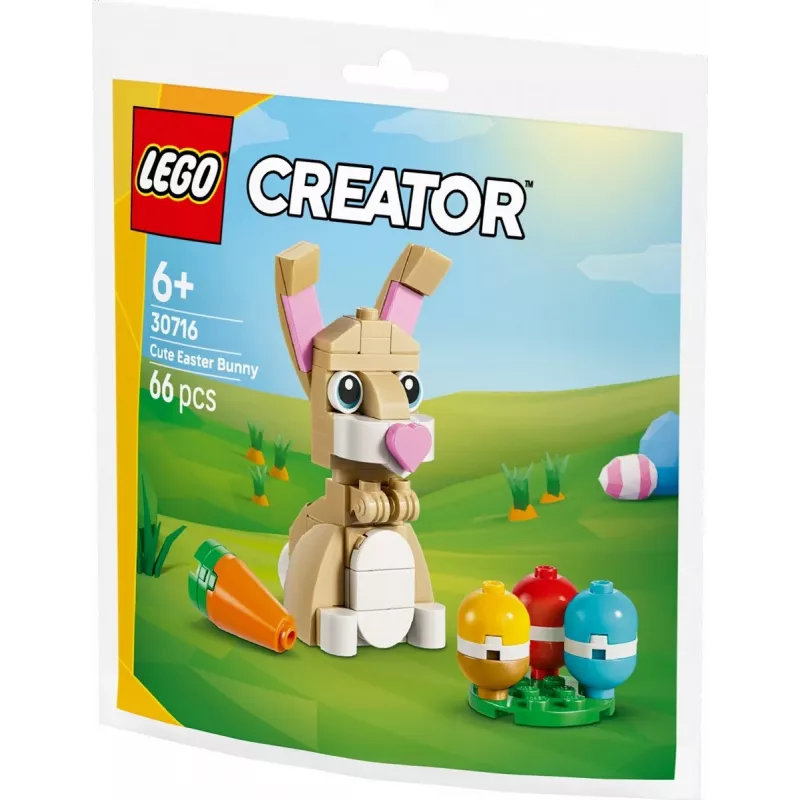 Klocki Creator 30716 Słodki Zajączek Wielkanocny