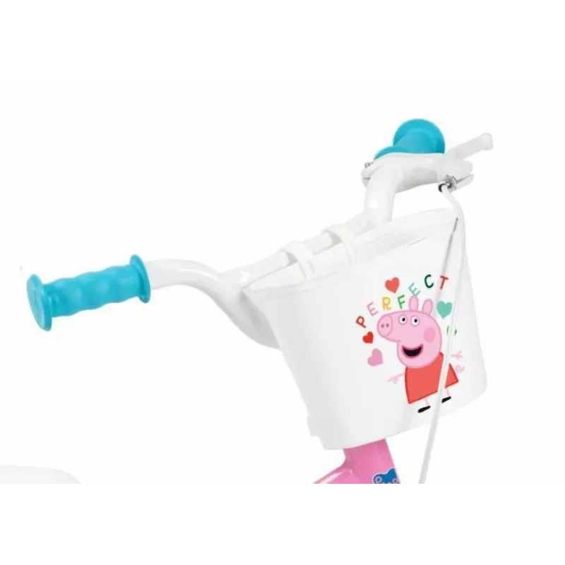 Rower dziecięcy Toimsa model 1195 Peppa Pig 12 cali różowy — 12-calowe koło, rower dziecięcy