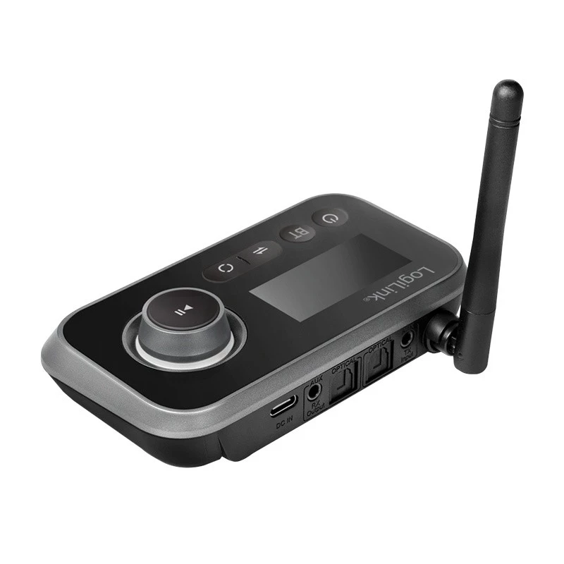 LogiLink BT0062 Nadajnik/odbiornik audio Bluetooth BT 5.0 zasięg 10 m