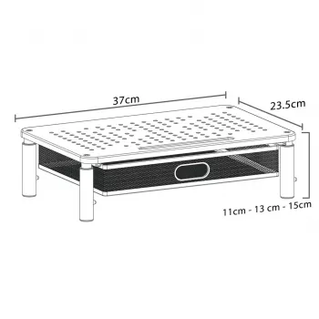 Podstawka pod monitor/laptop Maclean, 13-32, MC-947