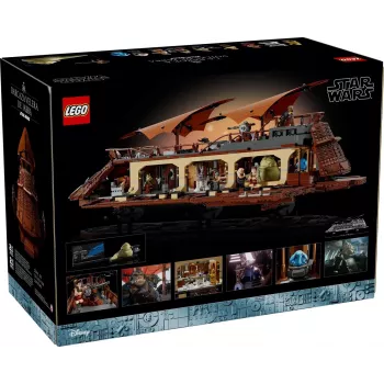 LEGO Star Wars set Jabba's Barge 75397 — 3943 elementów, 11 minifigurek, wiek 18+