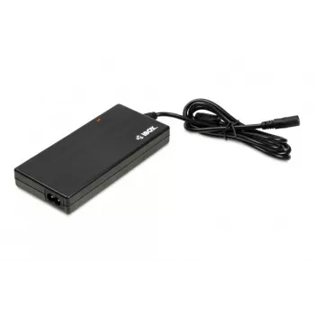 zasilacz IBOX IUZ90WA 90 W, wejście 100–240 V, wyjście 4,5 A, regulowane napięcie, do użytku wewnętrznego, czarny