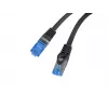 Kabel sieciowy Lanberg PCF6A-10CC-0025-BK RJ45 Cat6a 0,25 m czarny