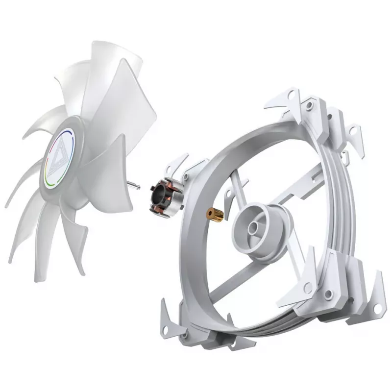 MONTECH HP140 ARGB PWM 140mm Biały 3-Pack