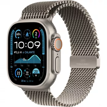 Apple Watch Ultra 2 Cell 49mm Natural Titan Milanese S
