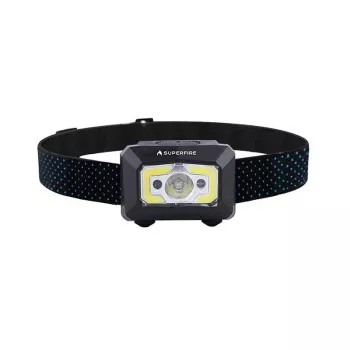 Latarka czołowa Superfire X30, 340 lm, USB, 5 trybów, 130 m