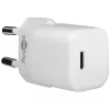 Apple Lightning / USB-C PD zestaw do ładowania 30 Watt, ładowarka biała, kabel 1 metr, PD