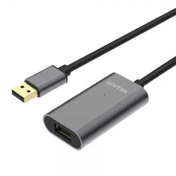 Kabel USB UNITEK Y-271 5m USB 2.0 Szary