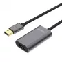 Kabel USB UNITEK Y-271 5m USB 2.0 Szary