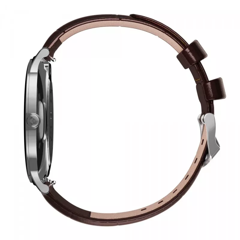 Smartwatch Garett Quantum — srebrny ze stali nierdzewnej