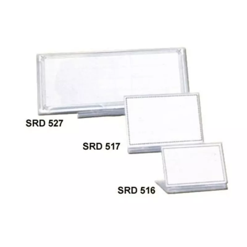 Karta stołowa Nenurodyta SRD-527/EOL 200 x 80 mm — tabliczka stołowa, czysta