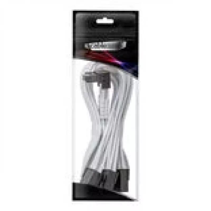 CableMod Pro ModMesh 12V-2x6-kabel, 3x 8-Pin, StealthSense – biały, var. A