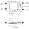 Moduł sieciowy TELTONIKA Calyx 5G EBD050 dla Raspberry Pi 5, wejście 5 V, 56 × 100,8 × 23,1 mm