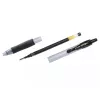 Pilot BL-G2-7 zielony długopis żelowy 0,4 mm, przezroczysty korpus