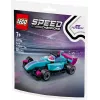 30734 Speed Champions F1 ACADEMY Mini-Auto, Klocki konstrukcyjne w woreczku