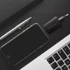 Qoltec 50766 Ładowarka do urządzeń mobilnych Laptop, Przenośna konsola do gier, Power bank, Smartfon, Smartwatch, Tablet Czarny AC Szybkie ładowanie Wewnętrzna