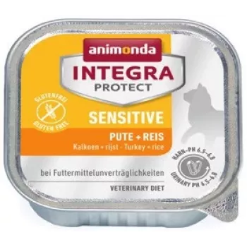 Mokra karma dla kota animonda ANIMONDA Integra Protect Rice & Turkey 100 g, dorosłe, formuła alergiczna