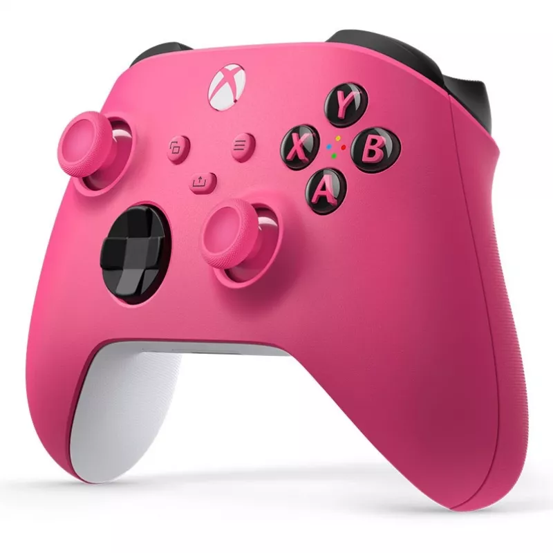 Gamepad Microsoft Xbox Wireless Controller Mineral Camo Special Edition — bezprzewodowy Bluetooth, 2x AA, 40 h, różowy/biały